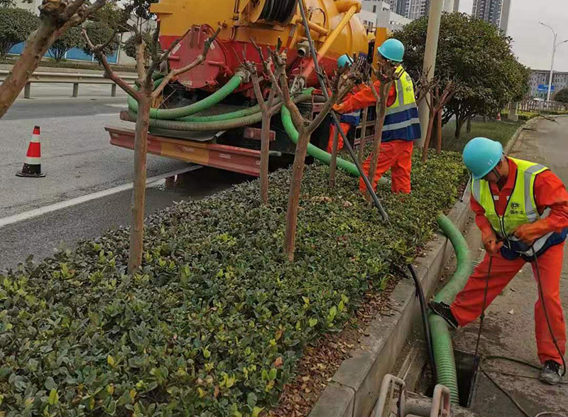 武冈市政管道清淤
